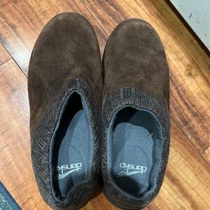 Dansko slip on clogs